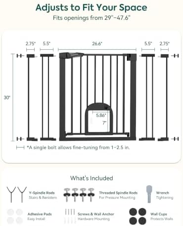 Babelio Extra Wide Dog Gate - Image 6