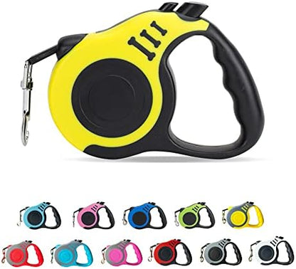 Retractable Dog Leash Automatic Telescopic Tractor Dog Tape by LIEVUIKEN