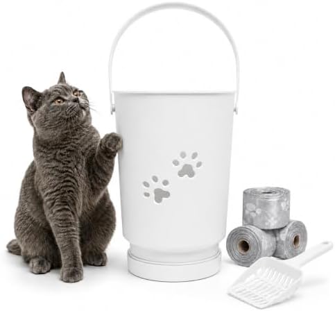 Cat Litter Disposal Pail by Unknown