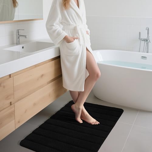 AROGAN Luxury Bathroom Rugs 24x17 Inch，Thick Soft Bath Rug Non Slip - Image 4