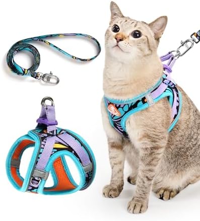 PetThem Upgraded Cat Harness and Leash Set by PetThem