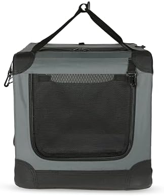 Amazon Basics Portable Folding Soft Dog Crate, Collapsible Travel Kennel - Image 5