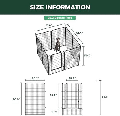 FXW Rollick Dog Playpen, Yard & RV Camping, 8 Panels - Image 6