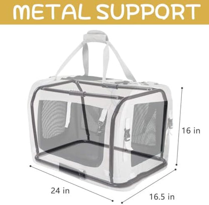 Extra Large Cat Carrier Soft Sided, Portable Small Dog Carrier - Image 3