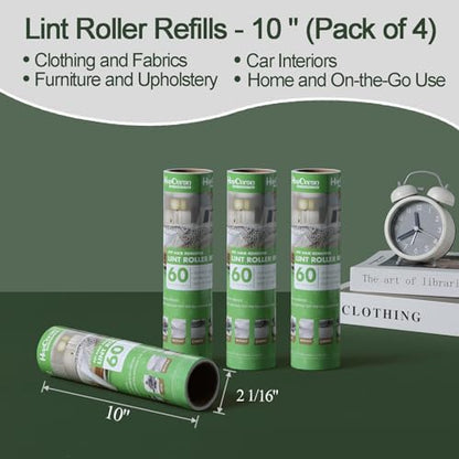 Lint Roller Refills 10", 240 Sheets, Extra Sticky - Image 2
