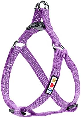 Pawtitas Reflective Step-in Dog Harness – Adjustable No-Pull Vest by Pawtitas