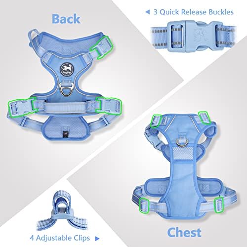 PoyPet No Pull Dog Harness, Reflective Vest - Image 7