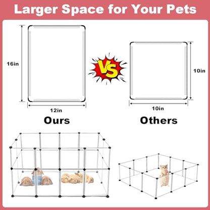 VISCOO 24 Panels Small Animals Playpen - Image 3