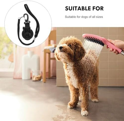 Healifty Dog Bath Tether with Suction Cup Adjustable Nylon Leash - Image 3