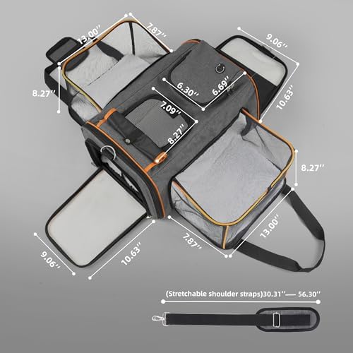 Cat Carrier, Portable Pet Carrier Bag - Image 6