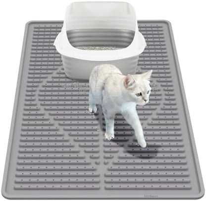 Mofason Rubber Cat Litter Mat Litter Box Mat by Mofason