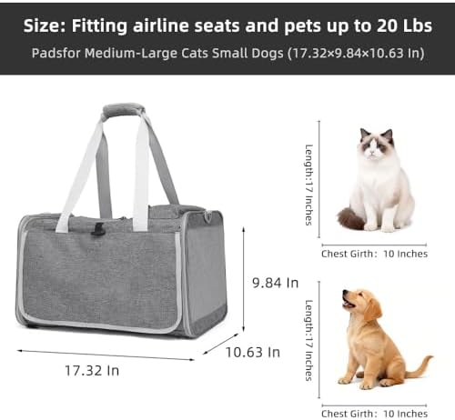 Cat Carrier Soft Sided Dog Carrier - Image 5