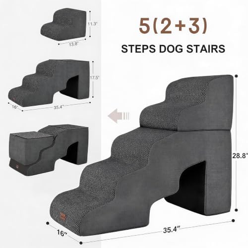 Garnpet Dog Stairs for Bed - Image 2