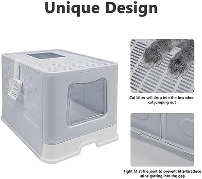 XL Foldable Cat Litter Box - Image 4