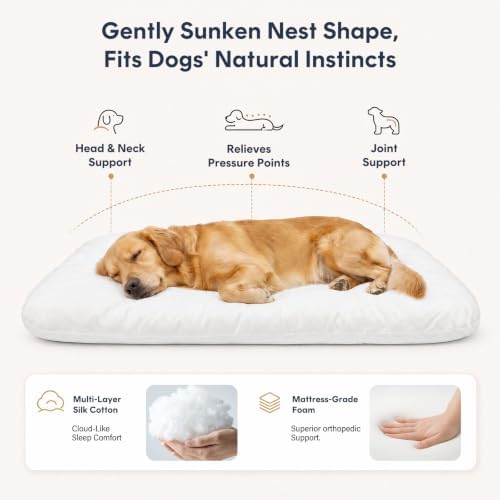 Magic Dog Super Soft Large Dog Bed, 39 Inches Orthopedic Foam Pet Beds - Image 6