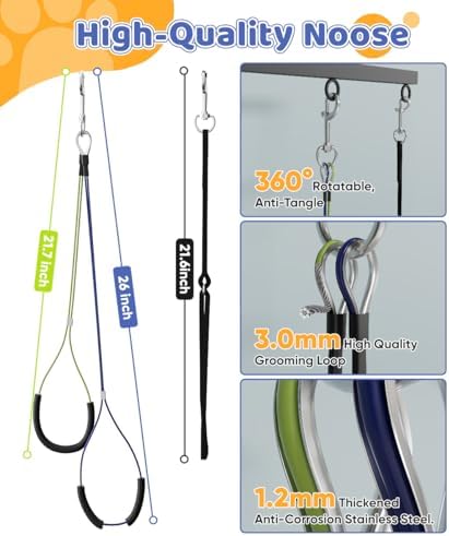 Dog Grooming Arm with Clamp for Small Dog, Adjustable Height to 33in, Pet - Image 6