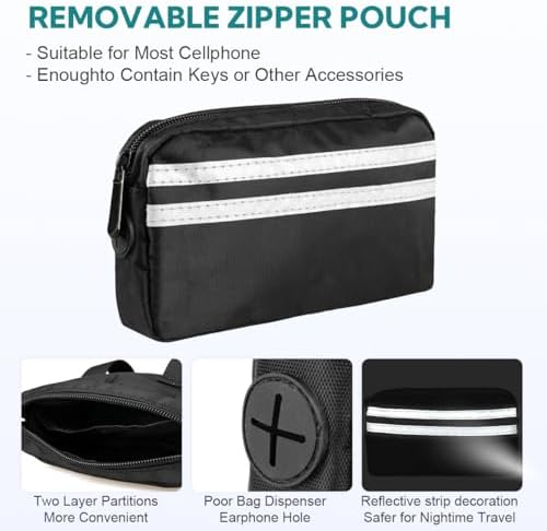 Hands Free Dog Leash with Pouch - Image 4