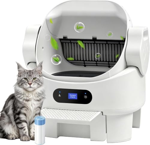 Self Cleaning Auto Litter Box Enclosure by KISENG