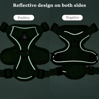 cat Chest Harness and Leash, Anti-Escape Adjustable Soft mesh cat Leash and - Image 2