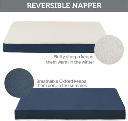 Friends Forever Orthopedic Dog Bed, Cooling Dog Beds - Image 2