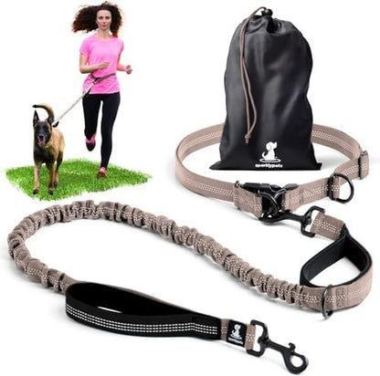 SparklyPets Hands Free Dog Leash, Medium & Large Breeds by SparklyPets
