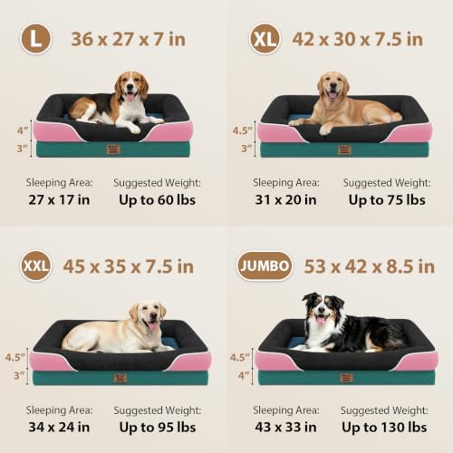 Chez Paw Orthopedic Washable XXL Dog Bed - Image 6