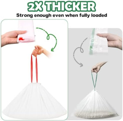 SZEE 2X Thicker Automatic Cat Litter Box Bags Fit - Image 4