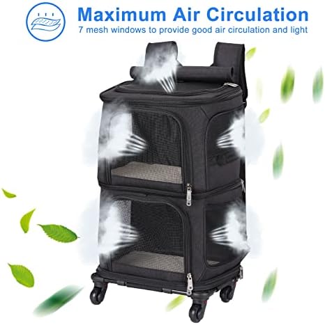 Double Pet Carrier Backpack - Image 3