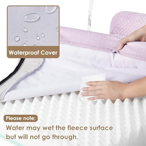 EHEYCIGA Memory Foam Dog Bed for Crate, L Plus Orthopedic Dog Bed - Image 3