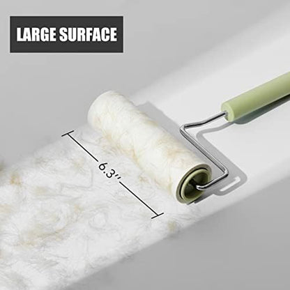 Extra Sticky Large Surface Lint Roller, 6.3''Wide Roller - Image 3