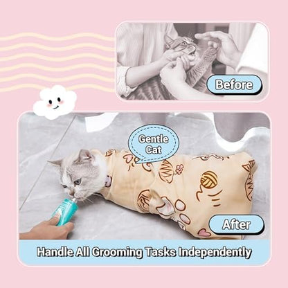 35.5" Extra Large Cat Grooming Wrap - Image 3
