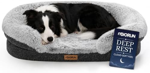 Miorun Fluffy Orthopedic Dog Beds Large Sized Dog by Miorun