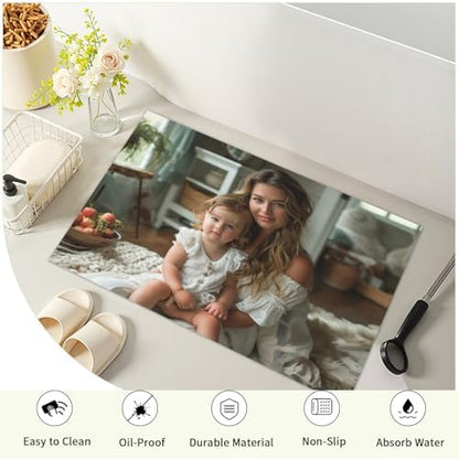 Giwawa Custom Bath Rug Personalized Bathtub Mat - Image 4