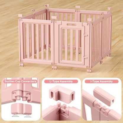 Dog Playpen Indoor, Puppy Playpen, 8 Panels - Image 4