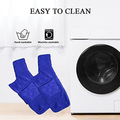 Geyecete Pineapple Grid Fast Drying Super Absorbent Dog Cat Bath Robe Towel - Image 3