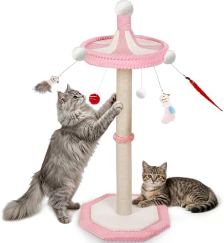 Carousel Cat Scratching Post by Casremee