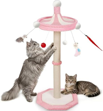 Carousel Cat Scratching Post by Casremee