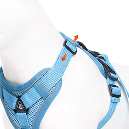 cat Chest Harness and Leash, Anti-Escape Adjustable Soft mesh cat Leash and - Image 5