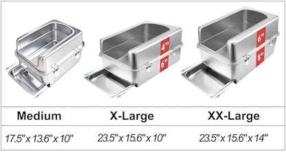 Pull-Out Sifting Cat Litter Box - Image 2