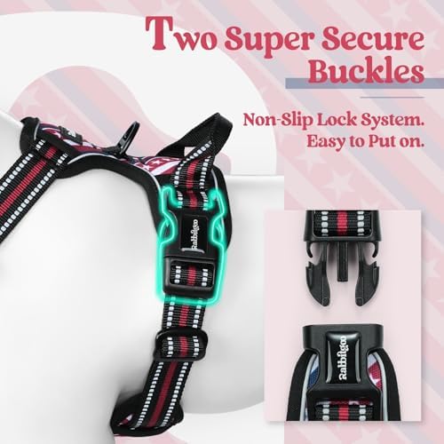 rabbitgoo Dog Harness, No Pull Medium Sized - Image 3