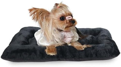 Tiny Dog Bed 18 x 12 for Extra Small Dogs and Cats Fit Crate or Cage 18 Inch by ZihapgpzpPetSupplies