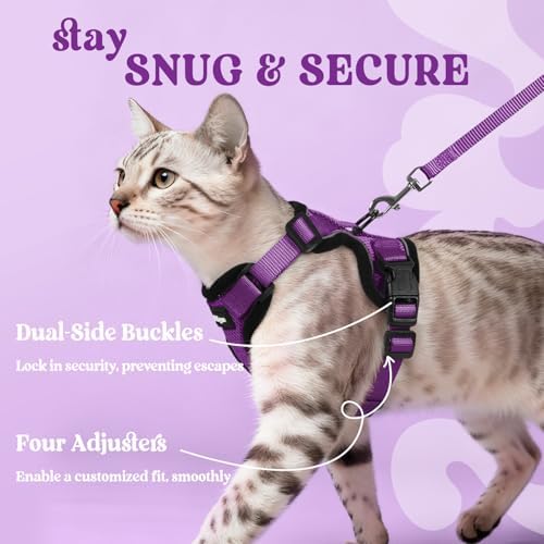 rabbitgoo Cat Harness and Leash Set, Escape Proof Vest - Image 6