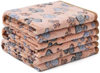 Luciphia Dog Blanket 3 Pack, Soft Cozy Fleece Throw by luciphia