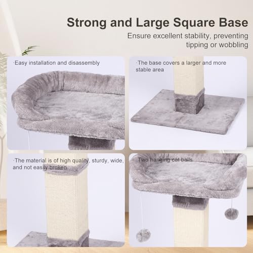 34" Tall Cat Scratching Post - Image 7