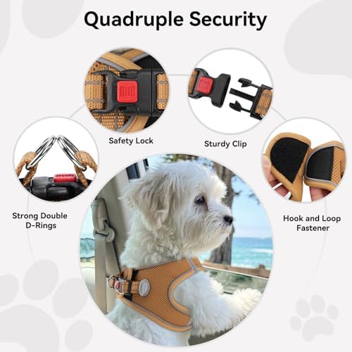 Joytale Step-in Dog Harness, Soft Breathable Mesh - Image 6