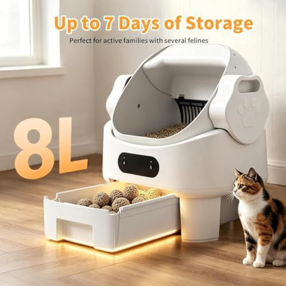 Automatic Cat Litter Box, Self Cleaning, Safety Sensors - Image 5