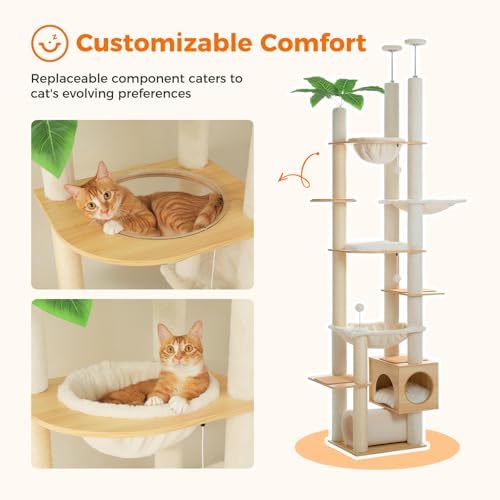 PETEPELA Floor to Ceiling Cat Tree - Image 5