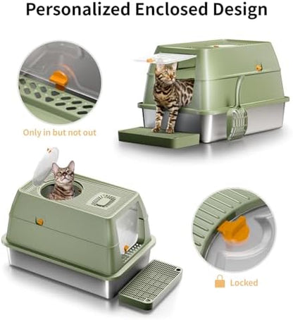 Stainless Steel Cat Litter Box - Image 5