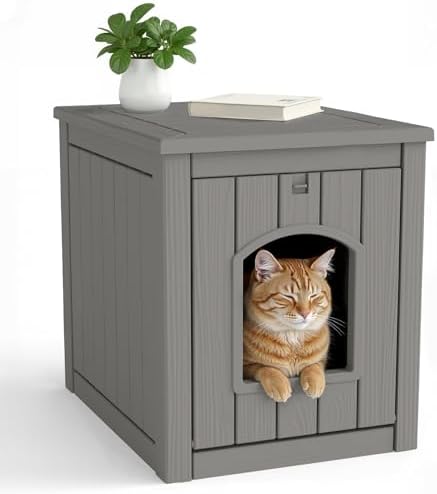 PatioZen Cat Litter Box Enclosure by OutdoorLivingPerfected