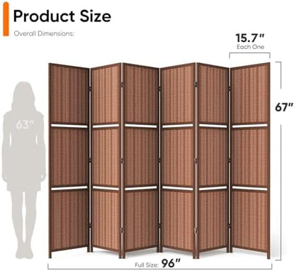 JOSTYLE Bamboo Room Divider - Image 2